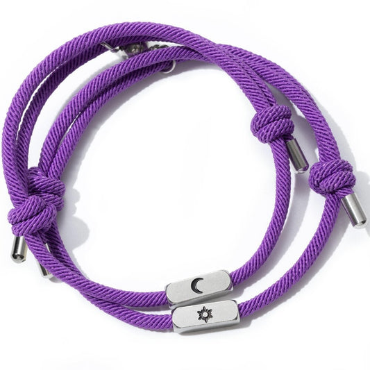 Magnetic Moon & Sun Bracelets
