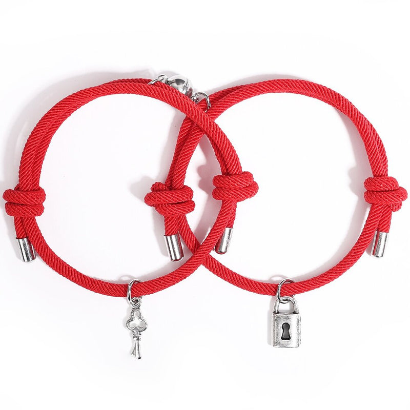 Magnetic Key & Lock Bracelets