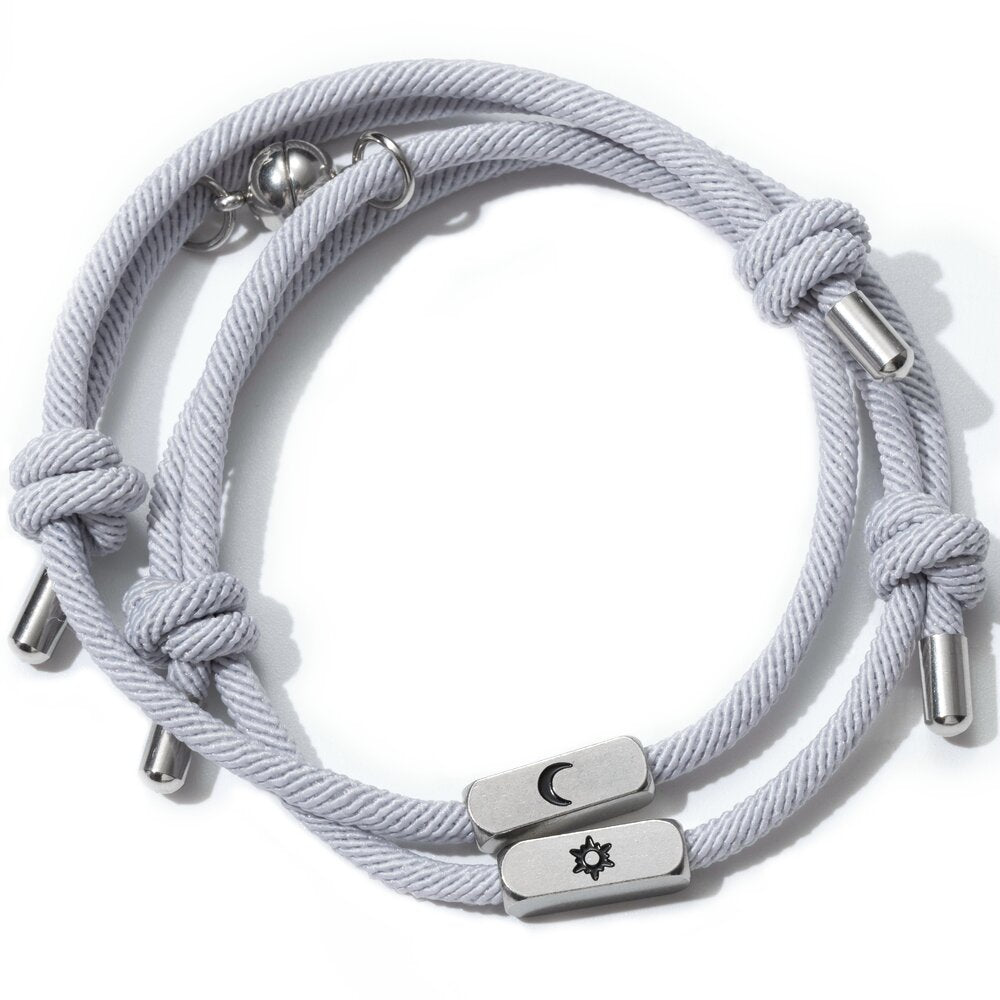 Magnetic Moon & Sun Bracelets