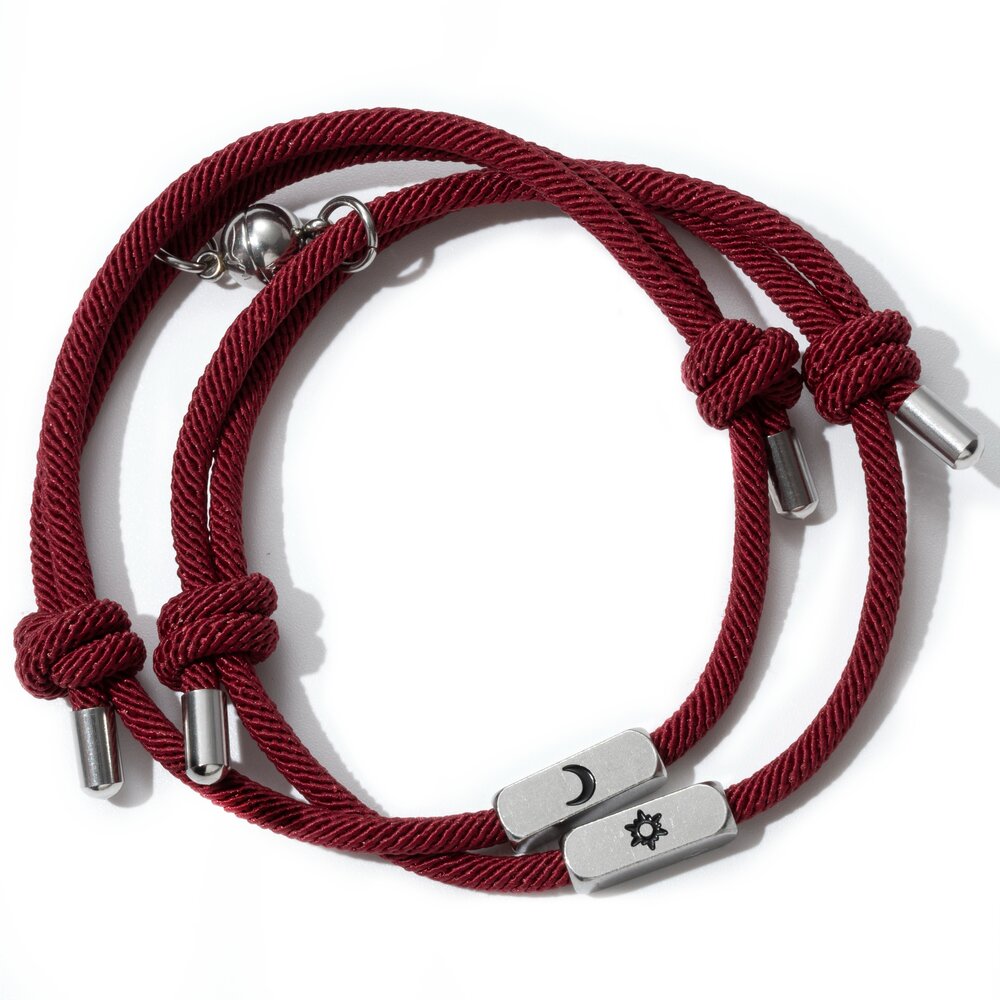 Magnetic Moon & Sun Bracelets