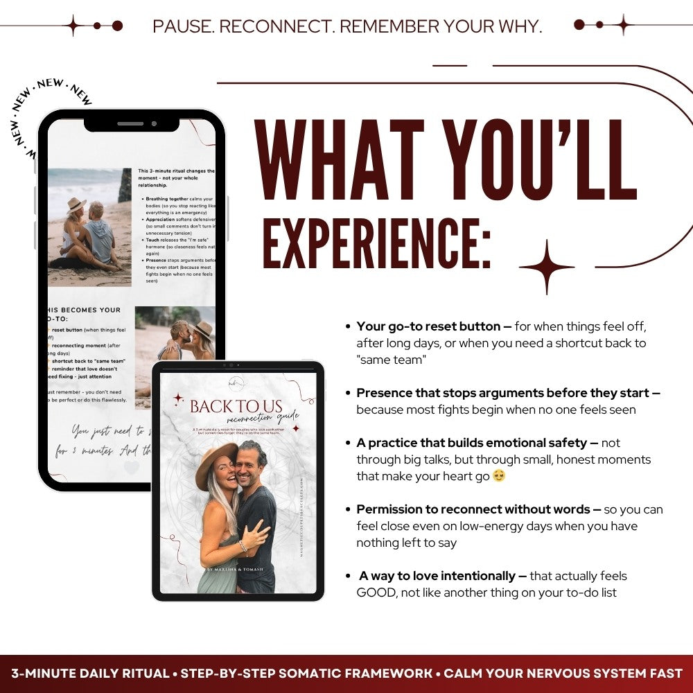 BACK TO US: Your 3-Minute Daily Reconnection Ritual