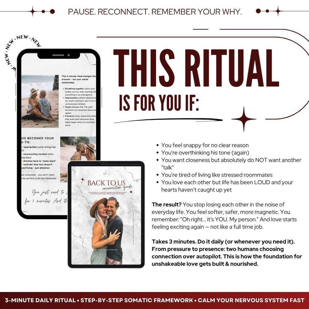 BACK TO US: Your 3-Minute Daily Reconnection Ritual