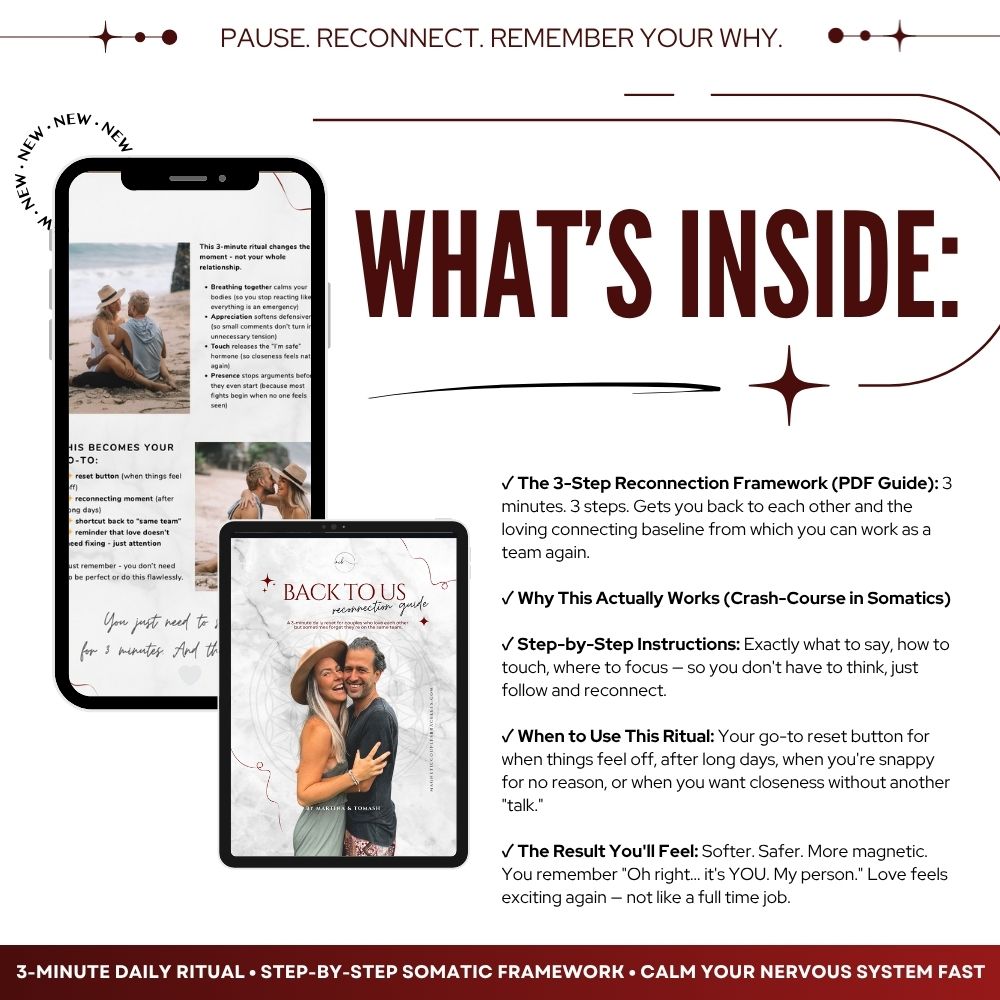 BACK TO US: Your 3-Minute Daily Reconnection Ritual