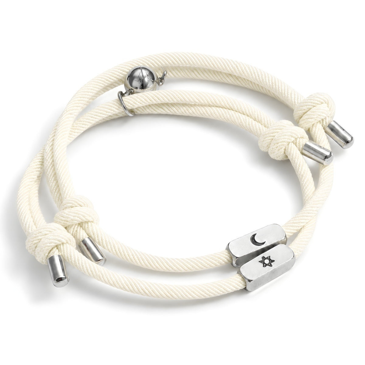 Magnetic Moon & Sun Bracelets