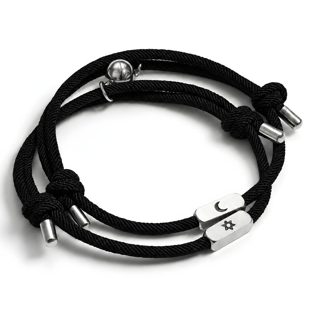 Magnetic Moon & Sun Bracelets