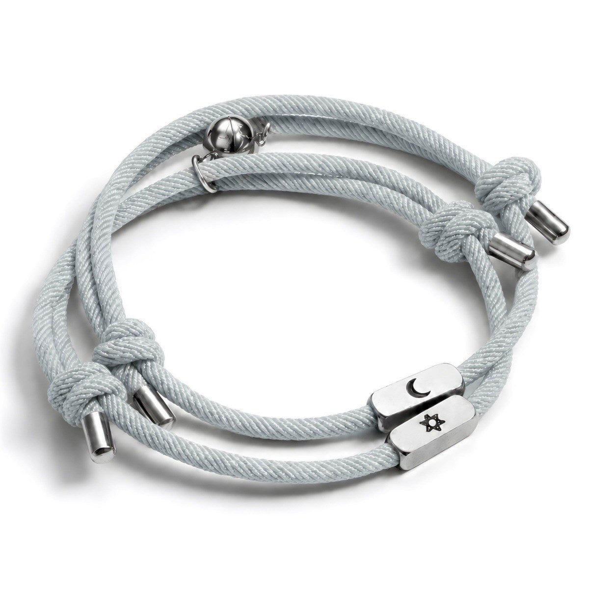 Magnetic Moon & Sun Bracelets