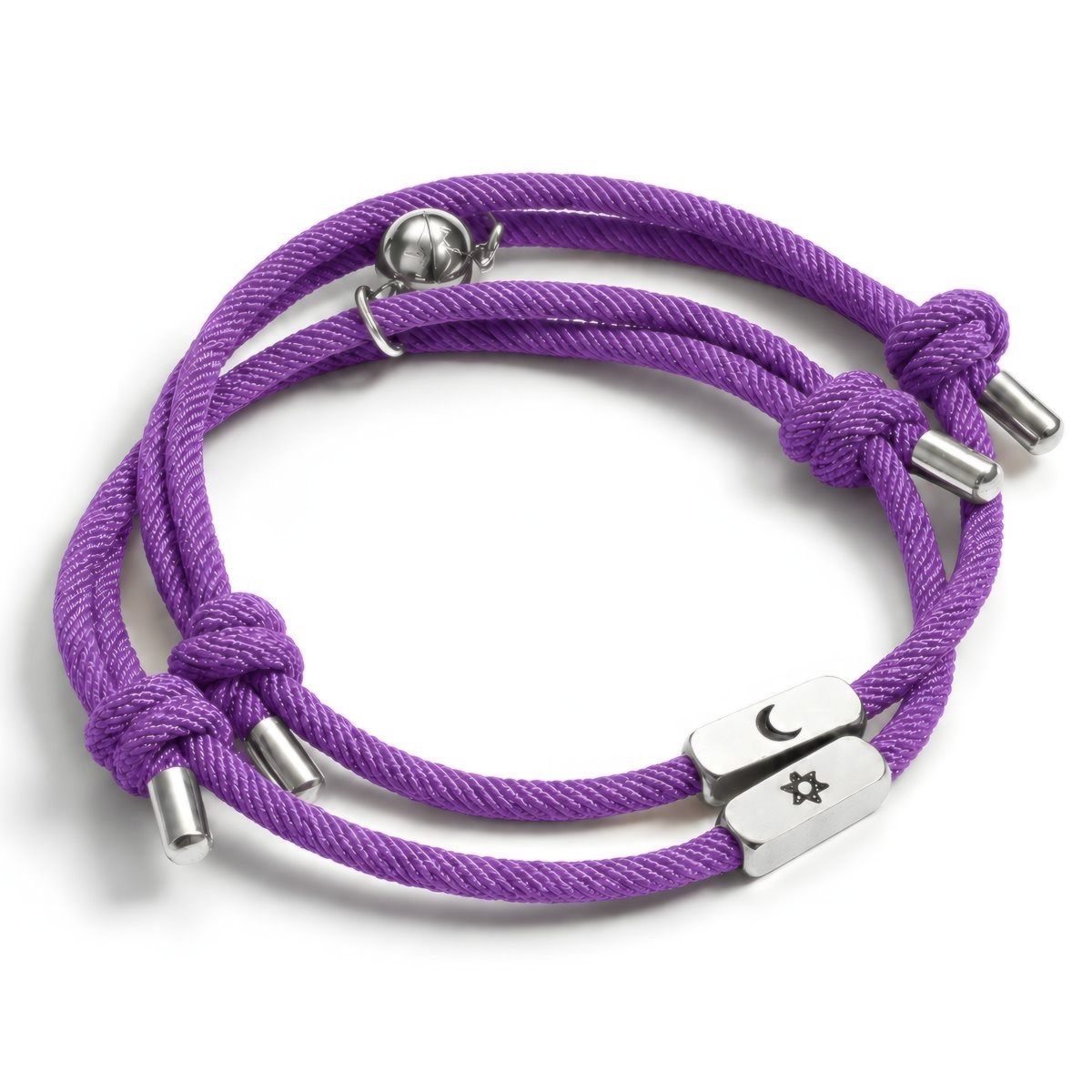 Magnetic Moon & Sun Bracelets