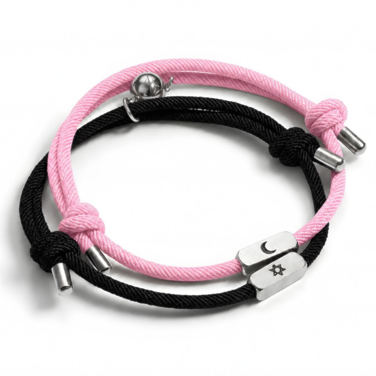 Magnetic Moon & Sun Bracelets