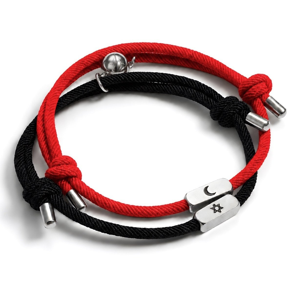 Magnetic Moon & Sun Bracelets