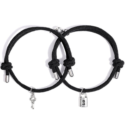Magnetic Key & Lock Bracelets