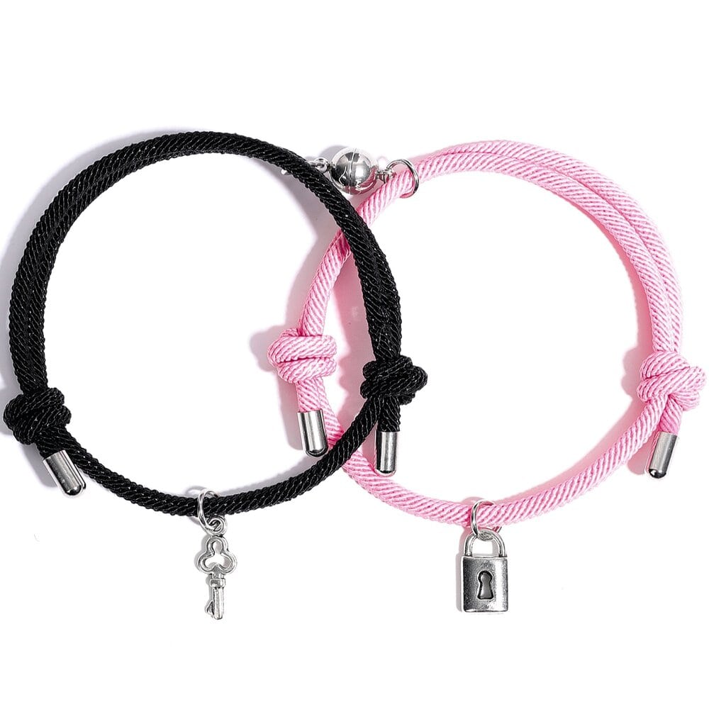 Magnetic Key & Lock Bracelets
