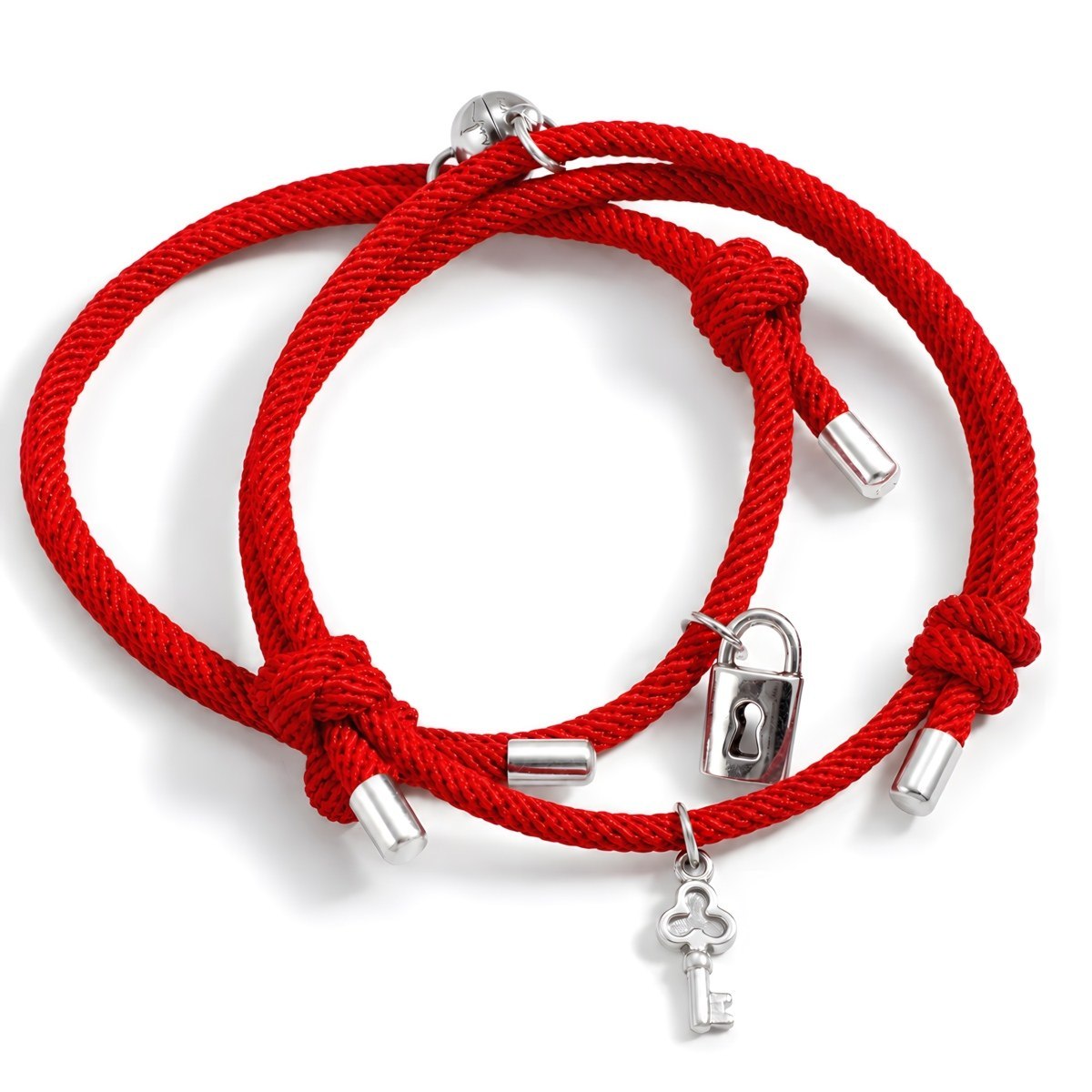 Magnetic Key & Lock Bracelets