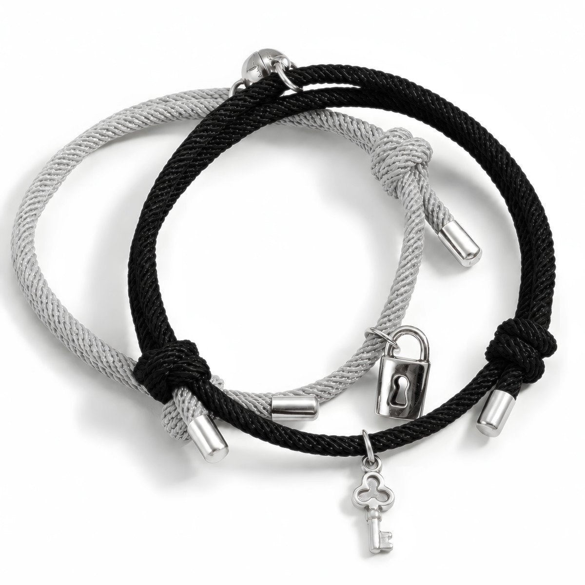 Magnetic Key & Lock Bracelets