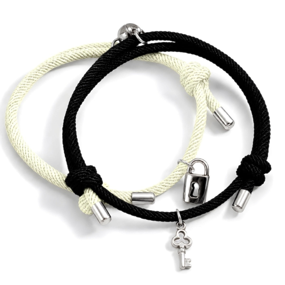 Magnetic Key & Lock Bracelets