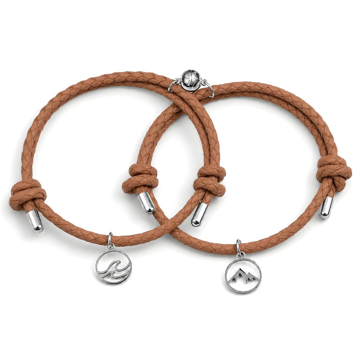 Magnetic Leather Bracelets