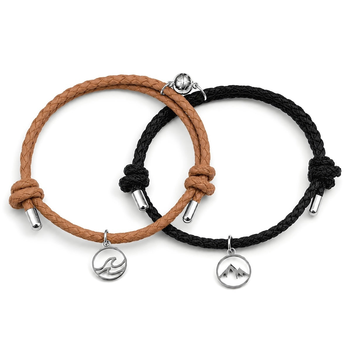 Magnetic Leather Bracelets