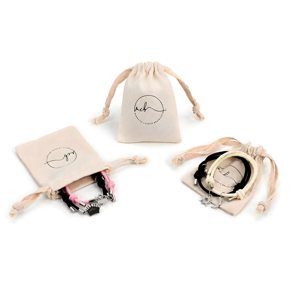 Magnetic Moon & Sun Bracelets 2.0