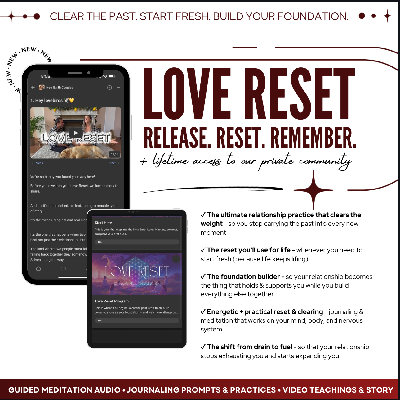 Love Reset: Release. Reset. Remember.