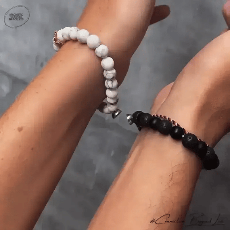 Magnetic King & Queen Bracelets