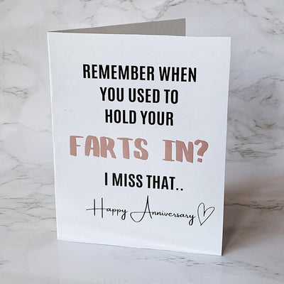 Funny Anniversary Love Card