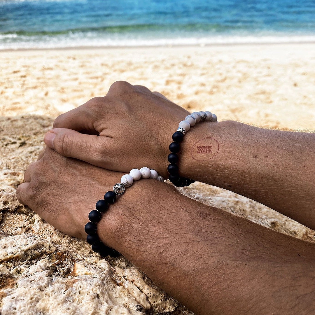 Magnetic Bracelets Yin Yang Bracelet For Couples Couple Bracelets