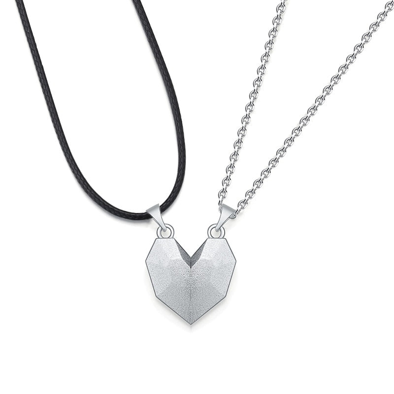 Magnetic Heart Necklaces