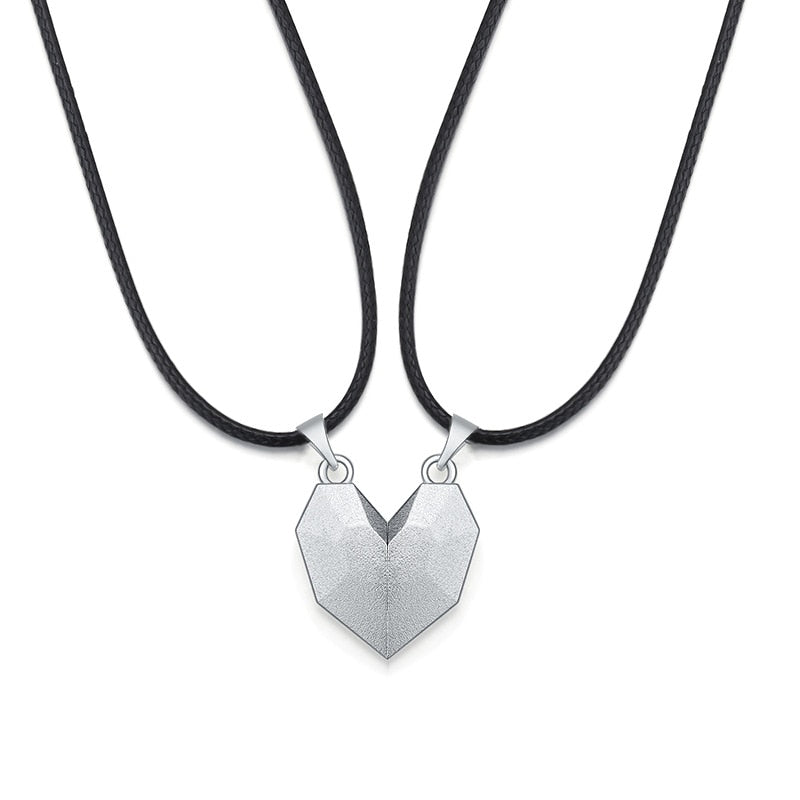 Magnetic Heart Necklaces