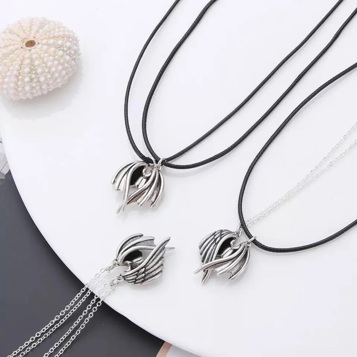 Magnetic Twin Flame Necklaces