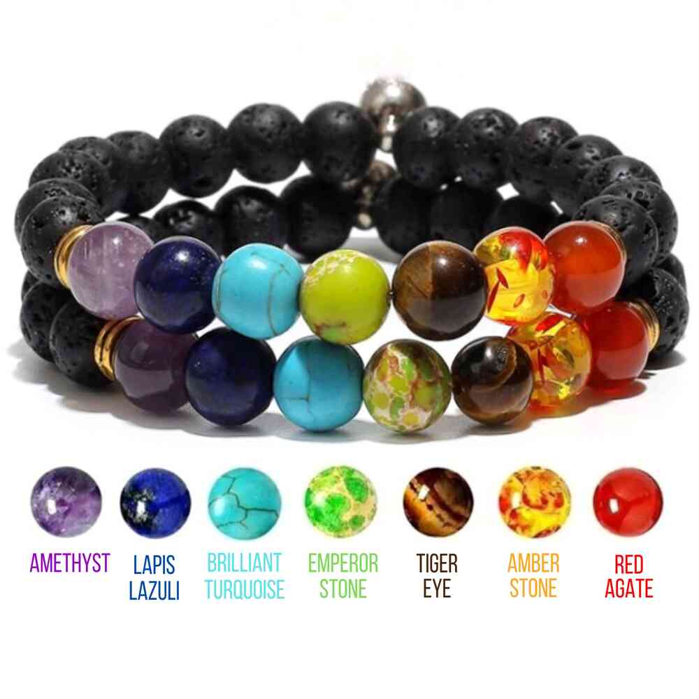 Magnetic Chakra Bracelets
