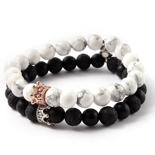 Magnetic King & Queen Bracelets