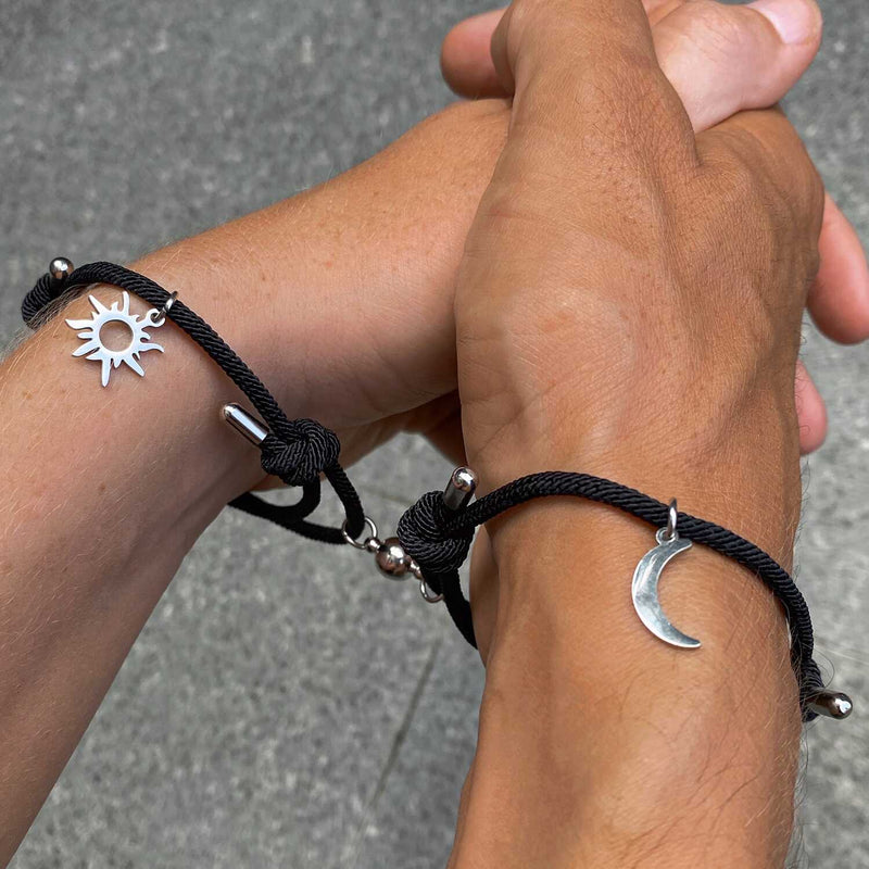 Magnetic Moon & Sun Bracelets 2.0