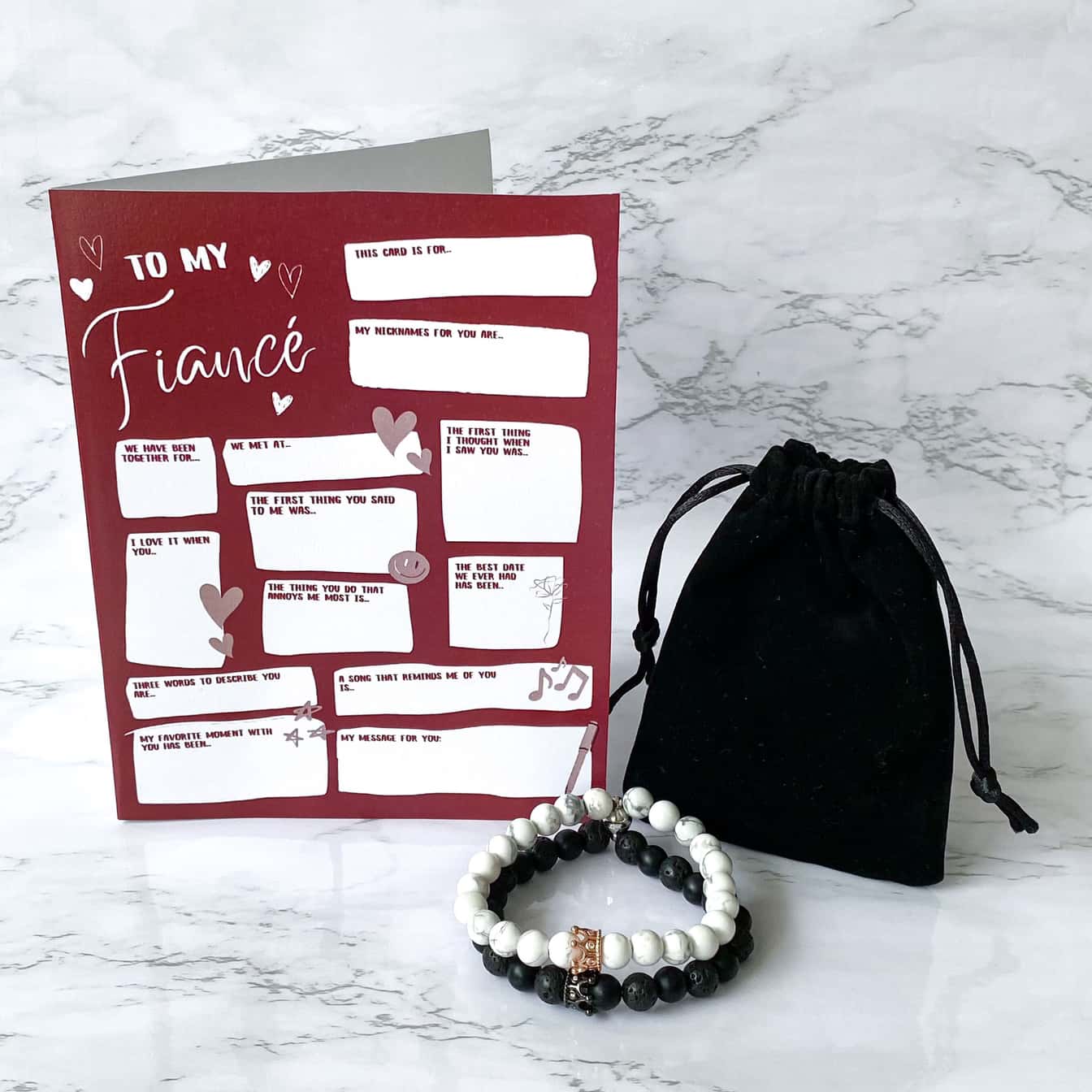 To My Fiancé/The One I Love Card