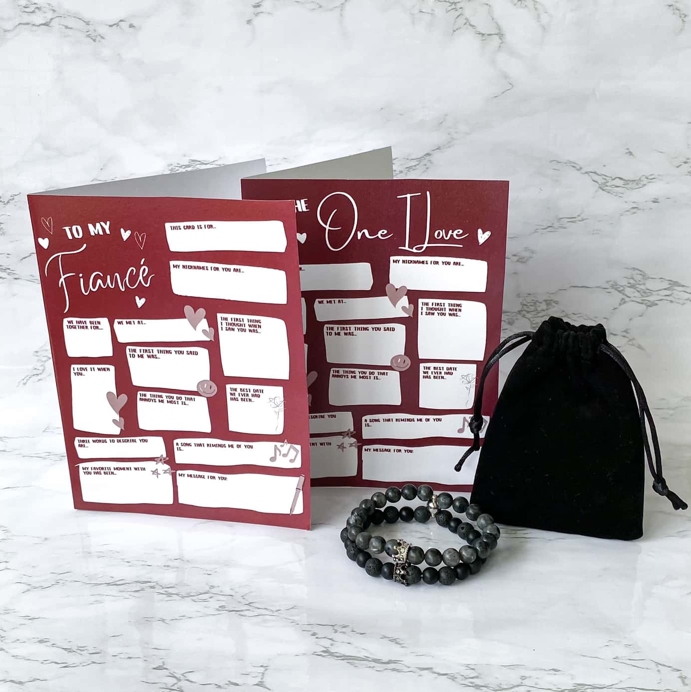 To My Fiancé/The One I Love Card